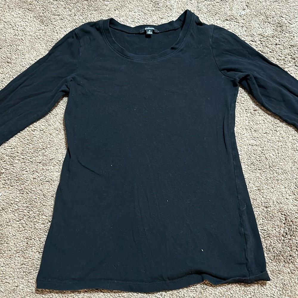 Black long sleeve basic